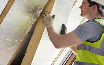 Walker Barn loft insulation