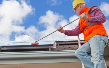 Walker Barn soft wash roof cleaning